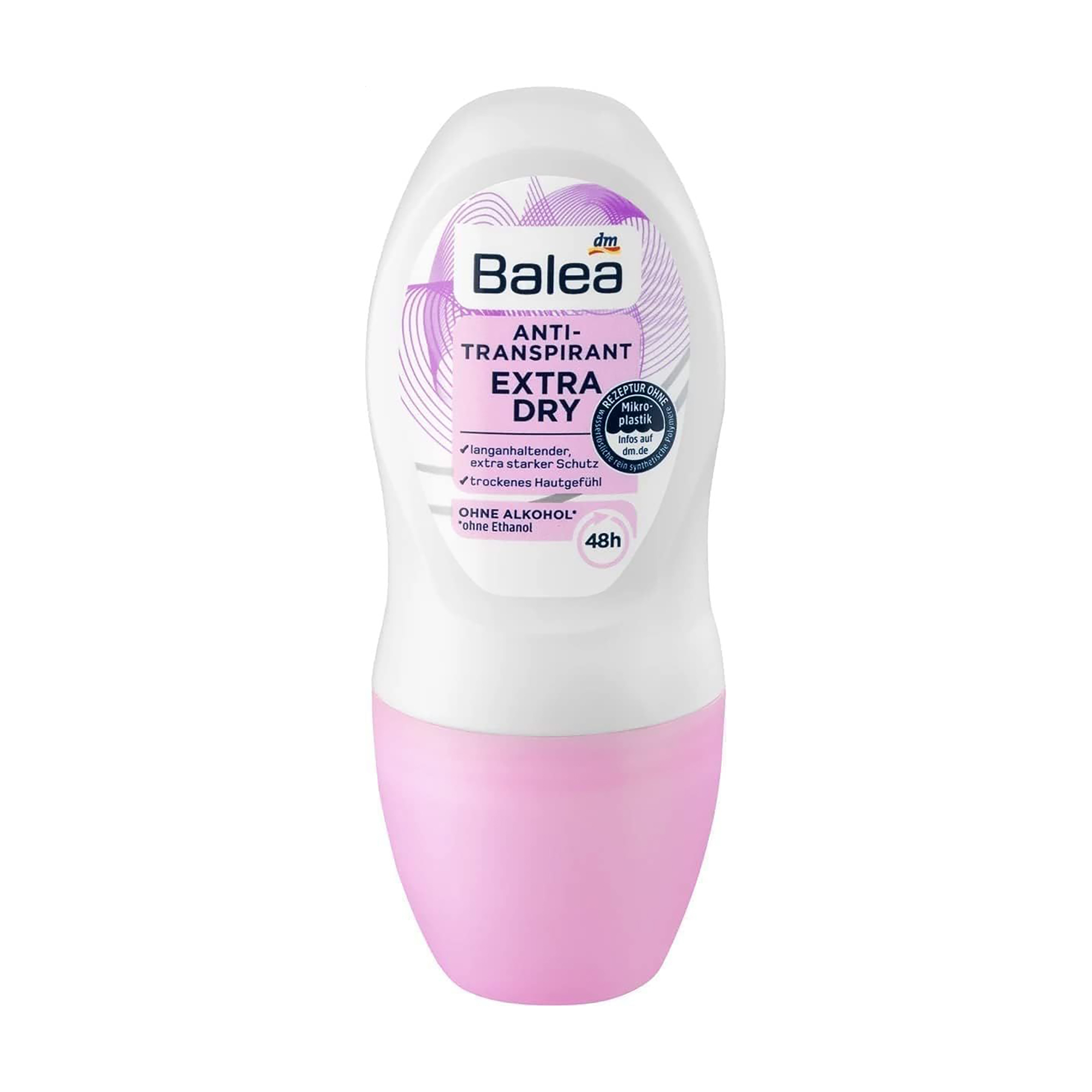 Кульковий антиперспірант Balea Anti-Transpirant Extra Dry 48H жіночий, 50 мл